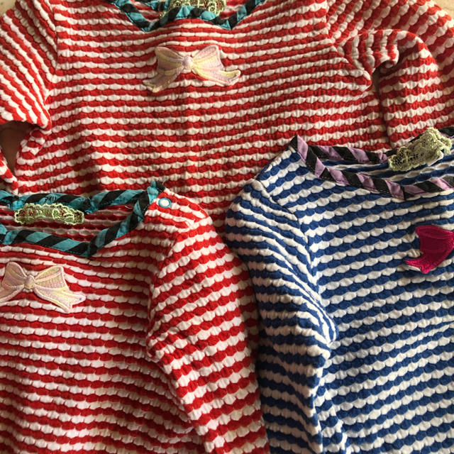 fafa(フェフェ)のフェフェ 長袖  80サイズ キッズ/ベビー/マタニティのキッズ服女の子用(90cm~)(Tシャツ/カットソー)の商品写真