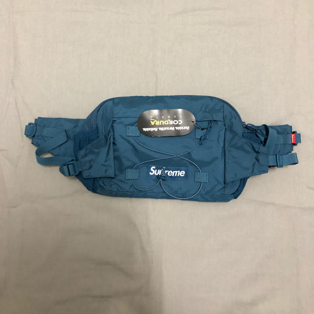 SUPREME 17SS WAIST BAG BLUEバッグ