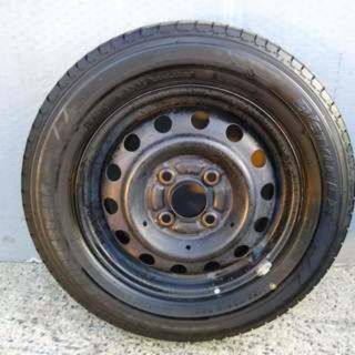 倉庫で大分寝てました！　ブリジストン　Ｂスタイル　155/70Ｒ-13　07年　(タイヤ・ホイールセット)