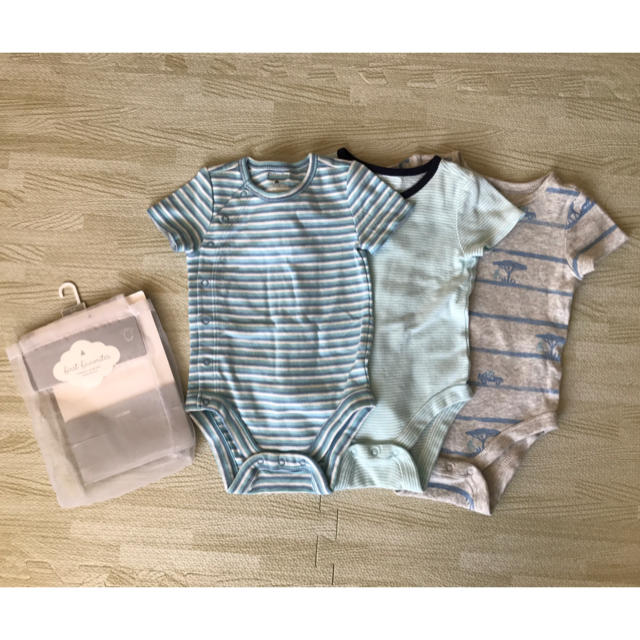 babyGAP(ベビーギャップ)の【baby Gap】半袖ボディスーツ キッズ/ベビー/マタニティのベビー服(~85cm)(肌着/下着)の商品写真