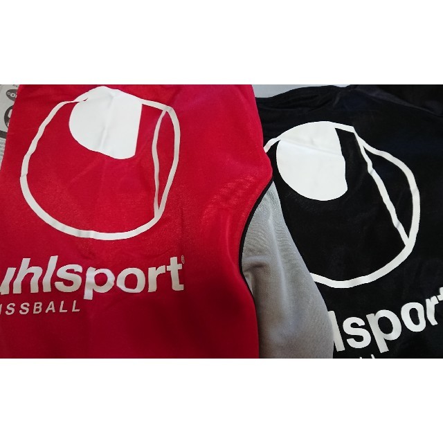 uhlsport(ウールシュポルト)のまこきたさん専用ウールシュポルト 練習着 2枚 スポーツ/アウトドアのサッカー/フットサル(ウェア)の商品写真