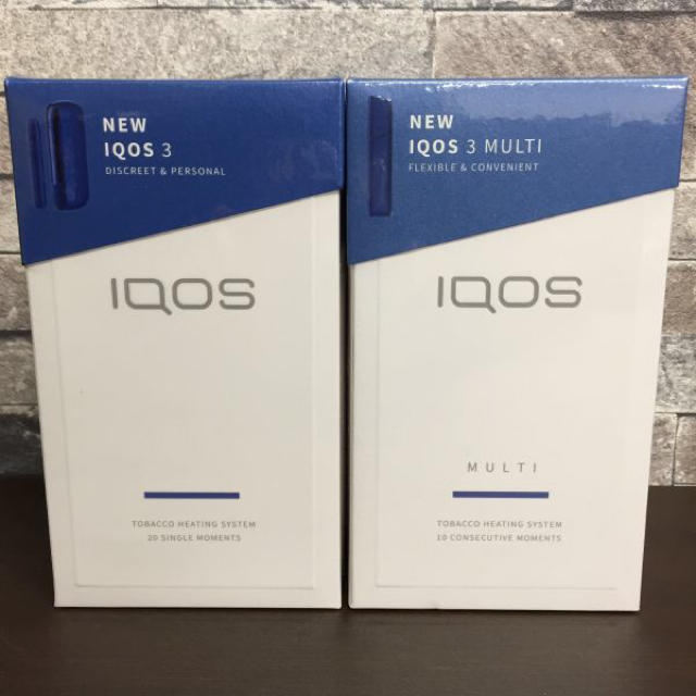 IQOS(アイコス)のiQOS3 iQOSマルチ セット♪ 新品未使用 メンズのファッション小物(タバコグッズ)の商品写真