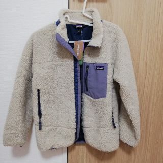 パタゴニア(patagonia)のパタゴニア Kids Retro-X Jackt(パープル, L)(ブルゾン)