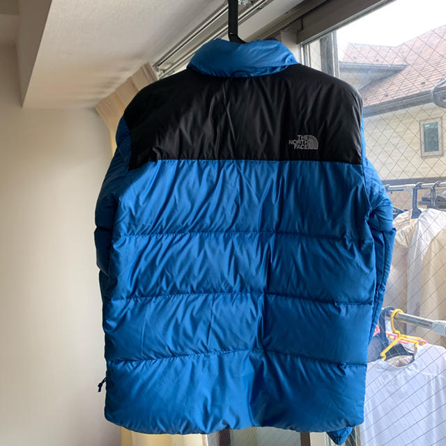 THE NORTH FACE(ザノースフェイス)の「こち亀様専用」 ザ・ ノースフェイス ヌプシ ダウンジャケットS青色 メンズのジャケット/アウター(ダウンジャケット)の商品写真