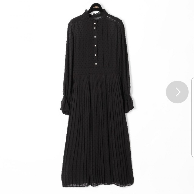 石原さとみ着用☆新品ドットジャガードワンピース 石原さとみ着用☆新品ドットジャガードワンピース
