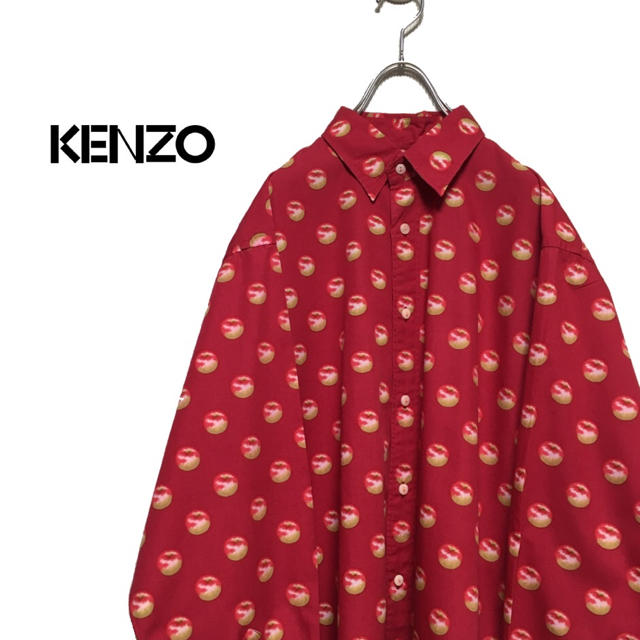 KENZO(ケンゾー)のKENZO / KENZO PARIS ケンゾー りんご柄 シャツ メンズのトップス(シャツ)の商品写真