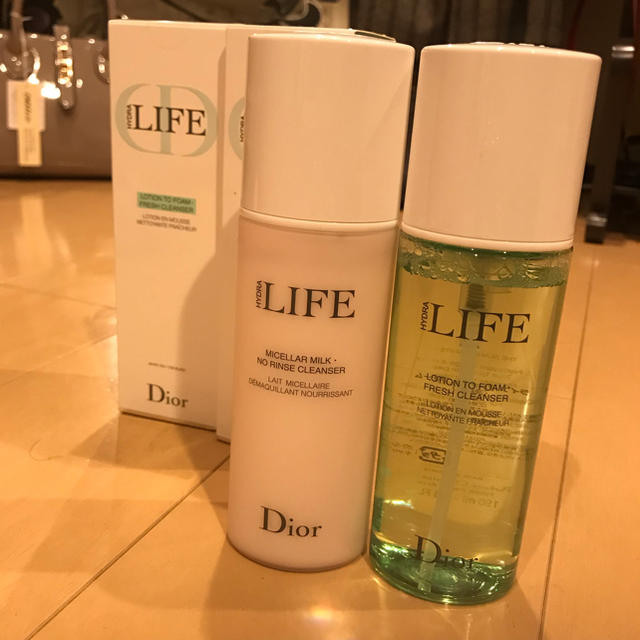 Dior LIFE ミルククレンジングとフレッシュフォーム