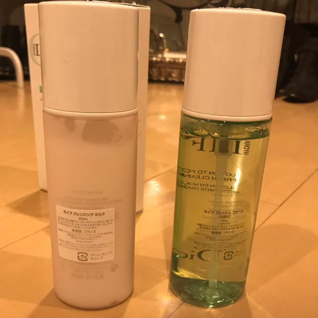 Dior LIFE ミルククレンジングとフレッシュフォーム