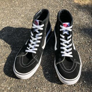 ヴァンズ(VANS)のVANS SK8 スニーカー ハイ ブラック 27.5cm(スニーカー)