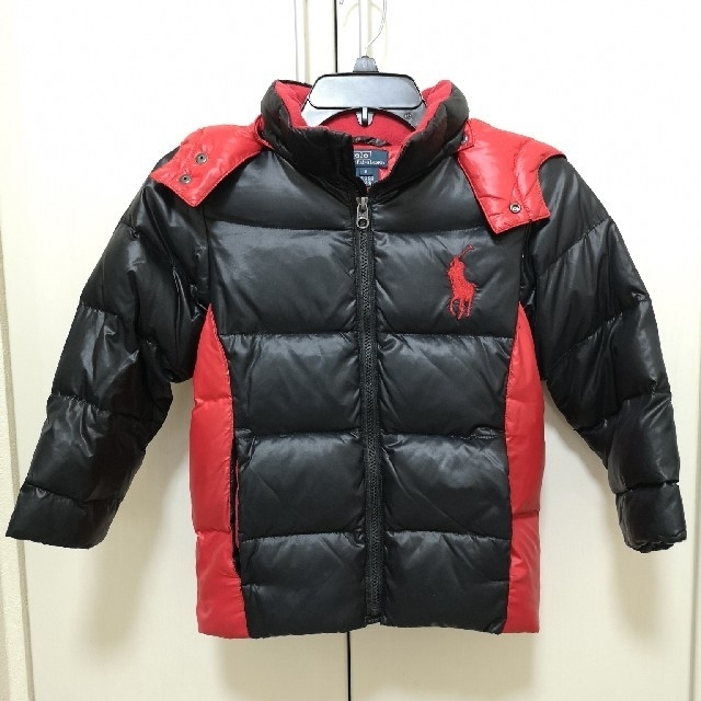 Ralph Lauren(ラルフローレン)のラルフローレン　ダウン　ジャケット　ジャンパー　6T 120センチ　美品 キッズ/ベビー/マタニティのキッズ服男の子用(90cm~)(ジャケット/上着)の商品写真