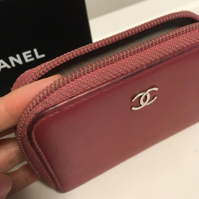 CHANEL(シャネル)のシャネル コインケース ピンク レディースのファッション小物(コインケース)の商品写真