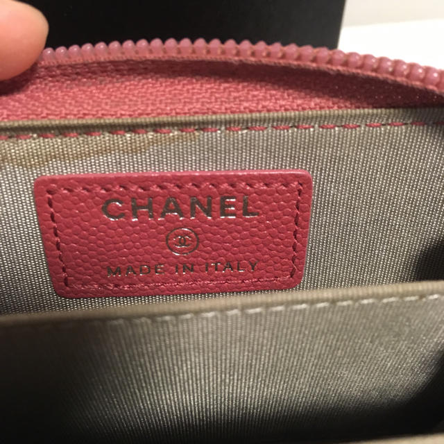 CHANEL(シャネル)のシャネル コインケース ピンク レディースのファッション小物(コインケース)の商品写真