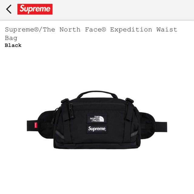 国産品 Supreme/North Bag Waist Expedition Face ウエストポーチ