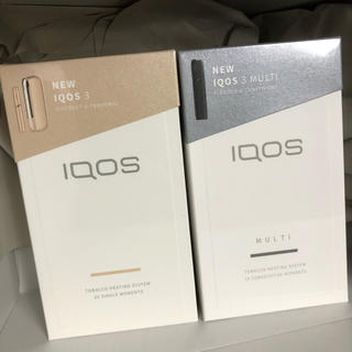 アイコス(IQOS)の iQOS3 ＋ iQOS3 multi 2台セット 新品未開封(タバコグッズ)