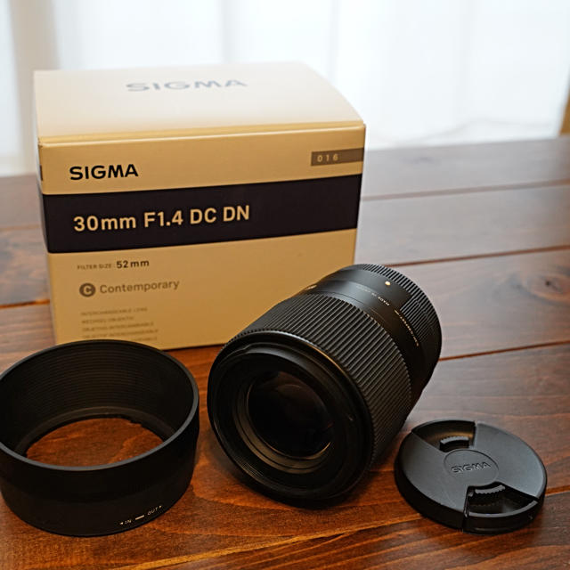 ★SIGMA シグマ 30mm F1.4 DC DN(ソニーEマウント用7群9枚絞り羽根枚数