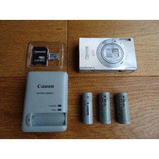 キヤノン(Canon)の送料込み！Canon　IXY3　シルバー　おまけつき(コンパクトデジタルカメラ)