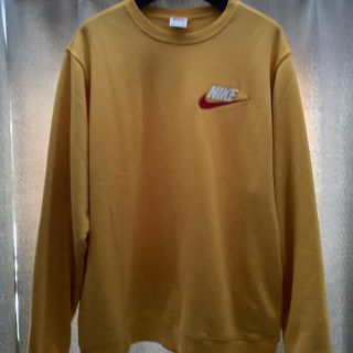 シュプリーム(Supreme)のsupreme nike ロンtee イエロー Lサイズ (Tシャツ/カットソー(七分/長袖))