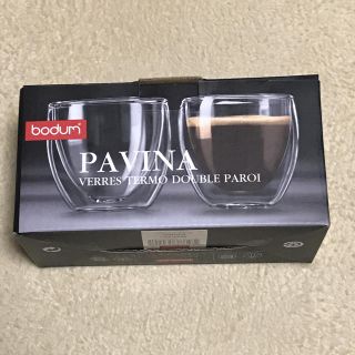 ボダム(bodum)の新品未使用 bodum PAVINA(グラス/カップ)