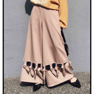 アメリヴィンテージ(Ameri VINTAGE)のAmeri vintage knot wide pants ワイドパンツ(カジュアルパンツ)