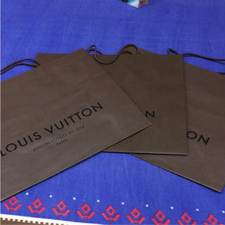 ルイヴィトン(LOUIS VUITTON)のルイヴィトン 紙袋3枚セット 横48.5×縦40.5×マチ23cm(ショップ袋)