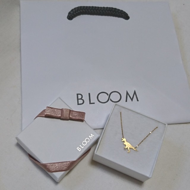 BLOOM(ブルーム)のBLOOM＊ブルーム 美品 ダイヤモンド ティラノサウルス ネックレス レディースのアクセサリー(ネックレス)の商品写真