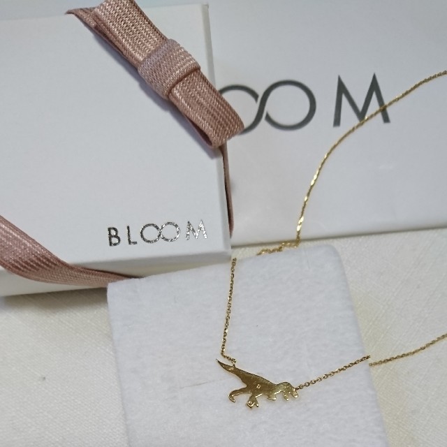 BLOOM(ブルーム)のBLOOM＊ブルーム 美品 ダイヤモンド ティラノサウルス ネックレス レディースのアクセサリー(ネックレス)の商品写真