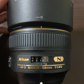 ニコン(Nikon)のNikon 単焦点レンズ AF-S Nikkor 58mm f/1.4G(レンズ(単焦点))