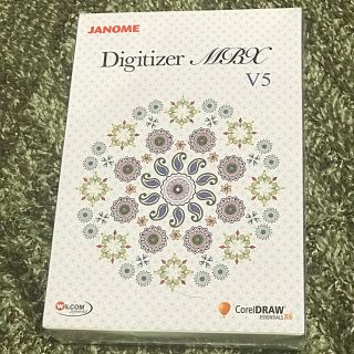 ジャノメ デジタイザー MBX V5 刺繍 専用ソフト 新品未使用未開封