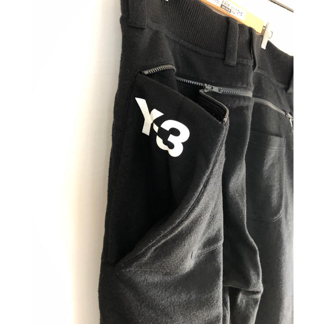 Y-3(ワイスリー)のY-3 ウールパンツ Yohji Yamamoto バックデザイン秀逸！ メンズのパンツ(スラックス)の商品写真