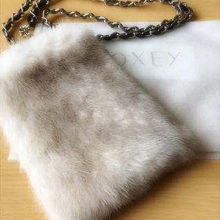 フォクシー(FOXEY)のFOXEY ノベルティ 新品 ファーポシェット(ショルダーバッグ)