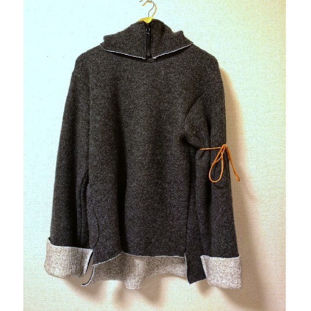 SUNSEA - SUNSEA goofy Sweater 18AW charcoal size2の通販 by SUNSEA - SUNSEA goofy Sweater 18AW charcoal size2の通販 by