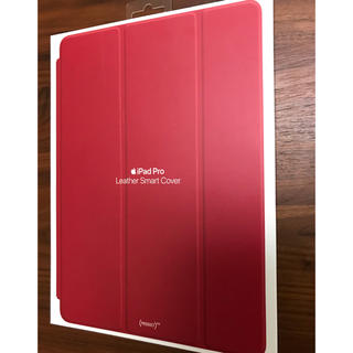 アップル(Apple)の10.5インチiPad Pro用レザーSmart Cover - RED(iPadケース)