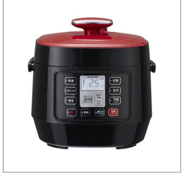 KOIZUMI(コイズミ)のKOIZUMIマイコン電気圧力鍋 スマホ/家電/カメラの調理家電(調理機器)の商品写真