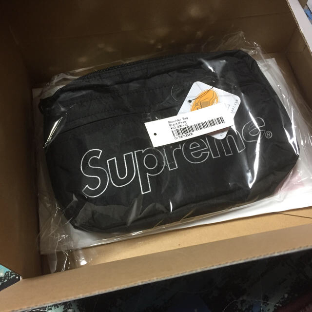 新品supreme shoulder bag 黒