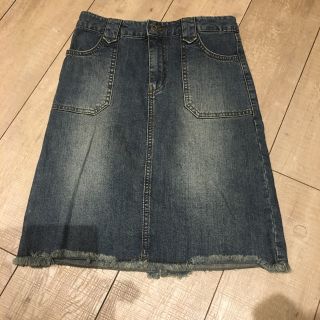 ゲス(GUESS)のGuess Jeans デニムタイトスカート デニムスカート(ひざ丈スカート)