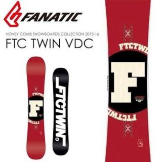 スノーボード fanatic ftc twin 15-16 142