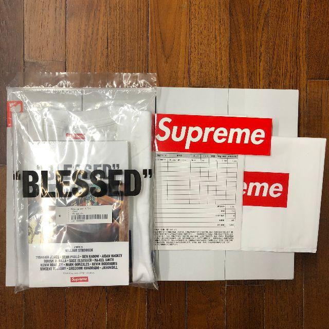 Supreme(シュプリーム)のSupreme BLESSED DVD + Tee White M メンズのトップス(Tシャツ/カットソー(半袖/袖なし))の商品写真