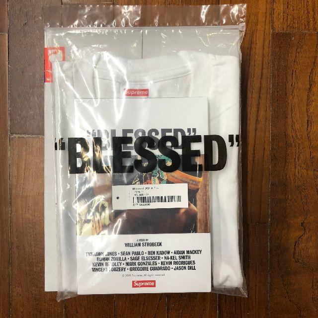 Supreme(シュプリーム)のSupreme BLESSED DVD + Tee White M メンズのトップス(Tシャツ/カットソー(半袖/袖なし))の商品写真