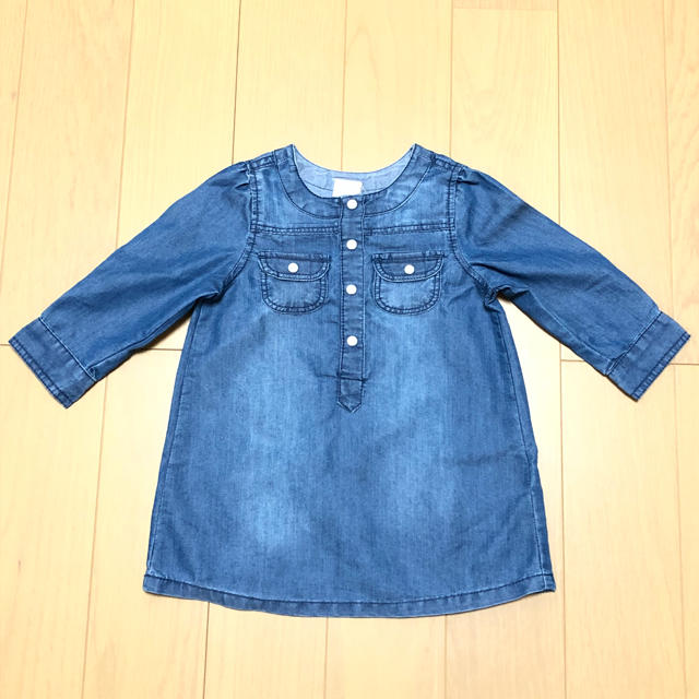 H&M(エイチアンドエム)のワンピース70cm キッズ/ベビー/マタニティのベビー服(~85cm)(ワンピース)の商品写真