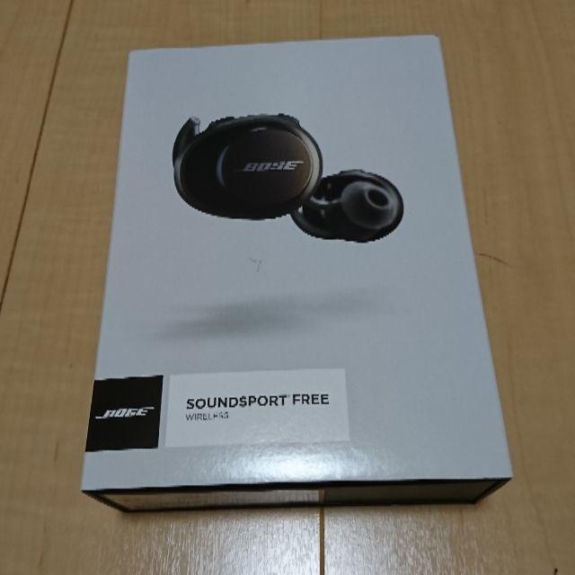 Bose SoundSport Free wireless headphonesトリプルブラック付属品