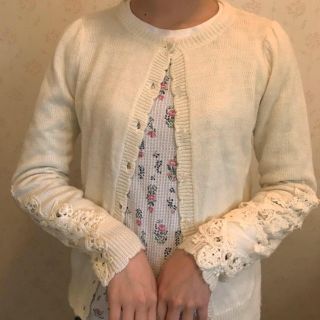 ロキエ(Lochie)の【sale】レースカーディガン(カーディガン)