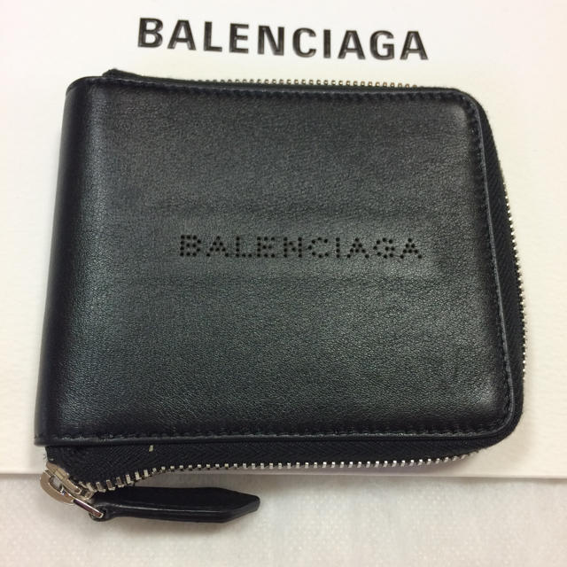 BALENCIAGA バレンシアガ ラウンドファスナー 二つ折財布 | フリマアプリ ラクマ