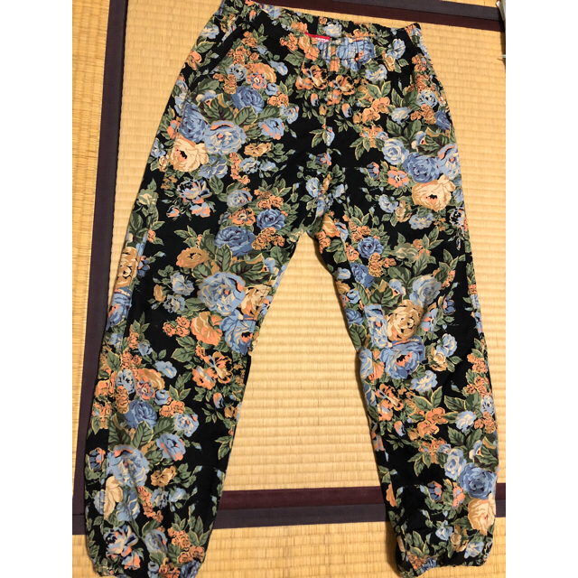 supreme flower pants ワークパンツ/カーゴパンツ