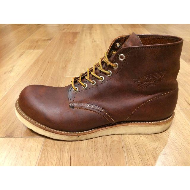 REDWING(レッドウィング)のRED WING レッドウィング 9111 プレーントゥ 9.5D 27.5cm メンズの靴/シューズ(ブーツ)の商品写真