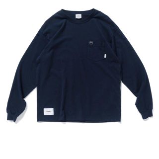 ダブルタップス(W)taps)の定価以下! wtaps blank ls 01 NAVY 新品未使用(Tシャツ/カットソー(七分/長袖))