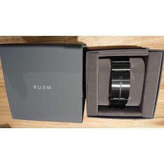 ソニー(SONY)の[新品] Sony wena wrist PremiumBlack(バンドのみ)(金属ベルト)