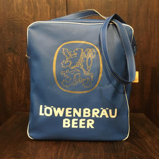 レーベンブロイ LOWENBRAU ビンテージ トラベルバッグ ショルダーバッグ(トラベルバッグ/スーツケース)