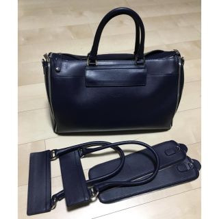 フルラ(Furla)のフルラメンズ FURLA モジュラーバッグ ボストンバッグ ネイビー(ビジネスバッグ)