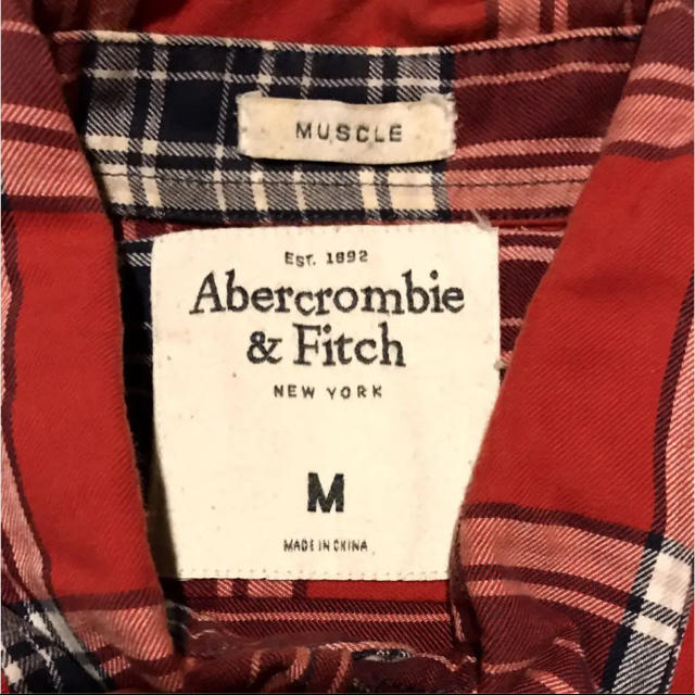 Abercrombie&Fitch(アバクロンビーアンドフィッチ)のastroさま専用♡アバクロ チェック コットン シャツ バーバリーチェック メンズのトップス(シャツ)の商品写真