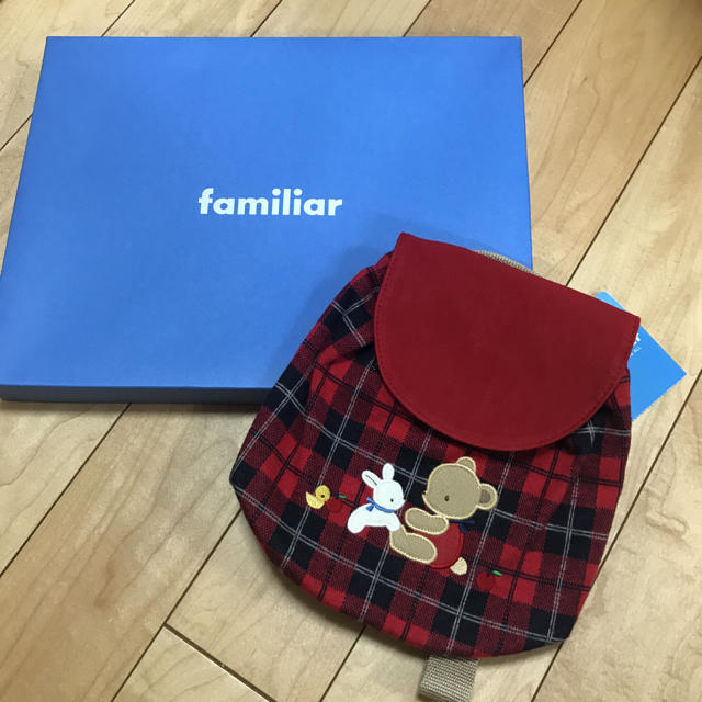 familiar(ファミリア)の★新品★familiar 子供用リュック キッズ/ベビー/マタニティのこども用バッグ(リュックサック)の商品写真